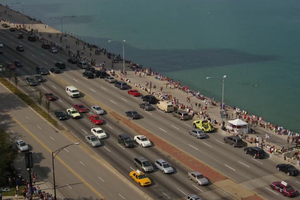 Image of Chicago Lake Shore Drive Freeway